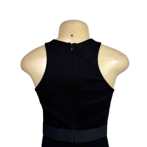 Bailey 44 Womens Black & Gold Faux Snakeskin Bodycon Sleeveless Mini Dress Size - Picture 6 of 10